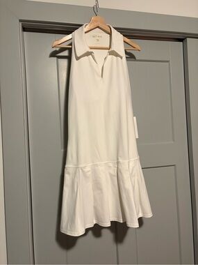BNWT Lilly Pulitzer Dania Pleated Dress UPF 50+ – Resort White – XL – NWT